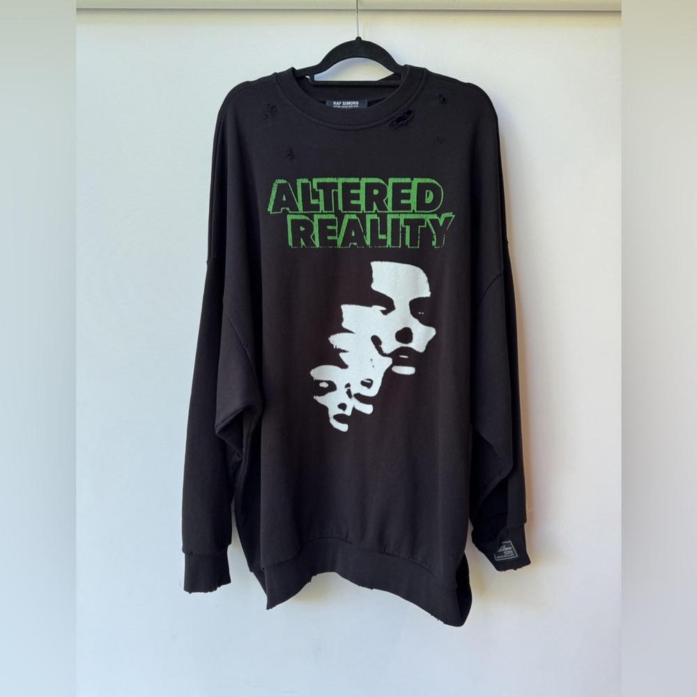 Raf Simons Ghost Face Black Vandalism
Sweatshirt RARE!